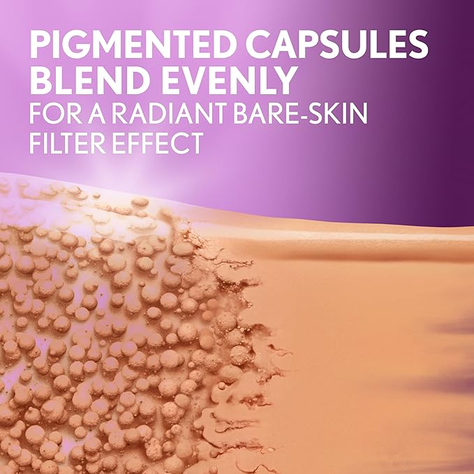 Covergirl Simply Ageless Skin Perfector Essence Foundation, 10 Fair, Tinted Skin Perfector, Skincare Makeup Hybrid, Sheer Tint, Radiant Finish, Skin-Like Finish, Vegan Formula, 1.0oz