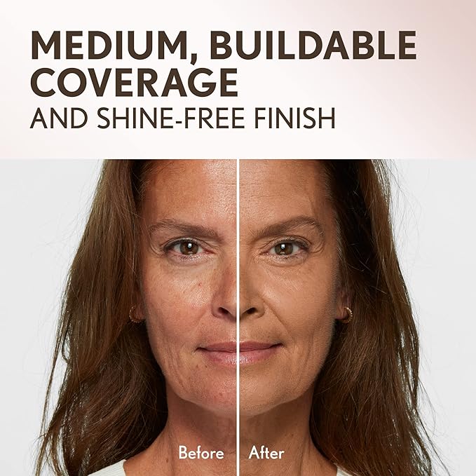 Covergirl Clean Invisible Pressed Powder, Lightweight, Breathable, Vegan Formula, Soft Honey 155, 0.38oz