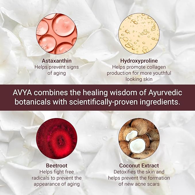 AVYA Night Moisturizer (1.7oz) - Advanced Ayurvedic Skincare/Retinol Cream with Antioxidants/Reduces Fine Lines and Wrinkles