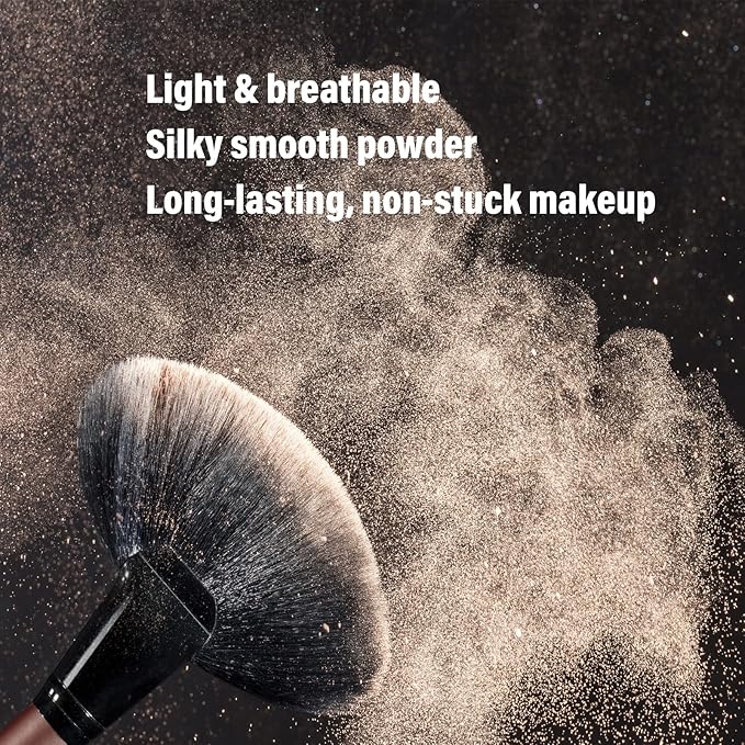 Boobeen Oil Control Loose Powder Translucent Setting Powder Smooth Loose Face Powder, Lightweight&Long Lasting Makeup Setting Foundation Powder, Matte Tint