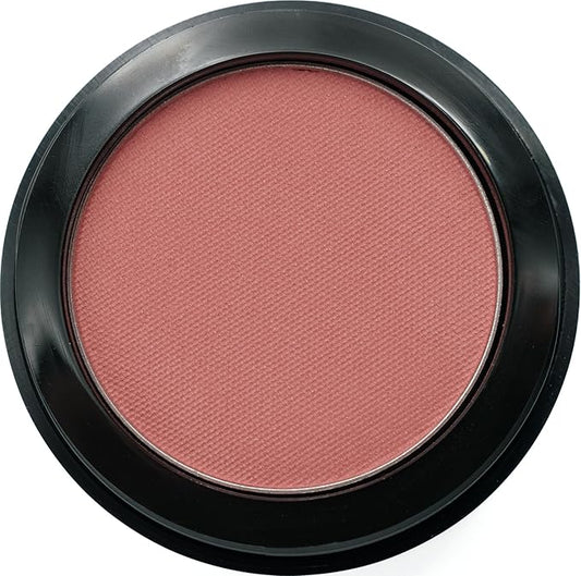 Dark Rose Red Pink Rouge Magenta Blush Pressed Cheek Color Contour Powder, Talc & Paraben Free, 4 Grams, No Animal Testing & Cruelty Free