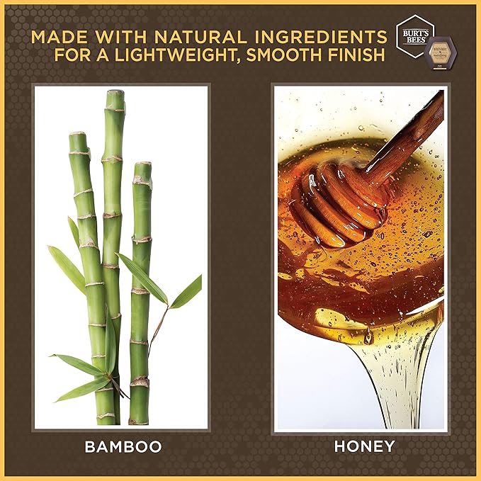 Burts Bees 100% Natural Mattifying Powder Foundation, Sand - 0.3 Ounce (Pack of 2)