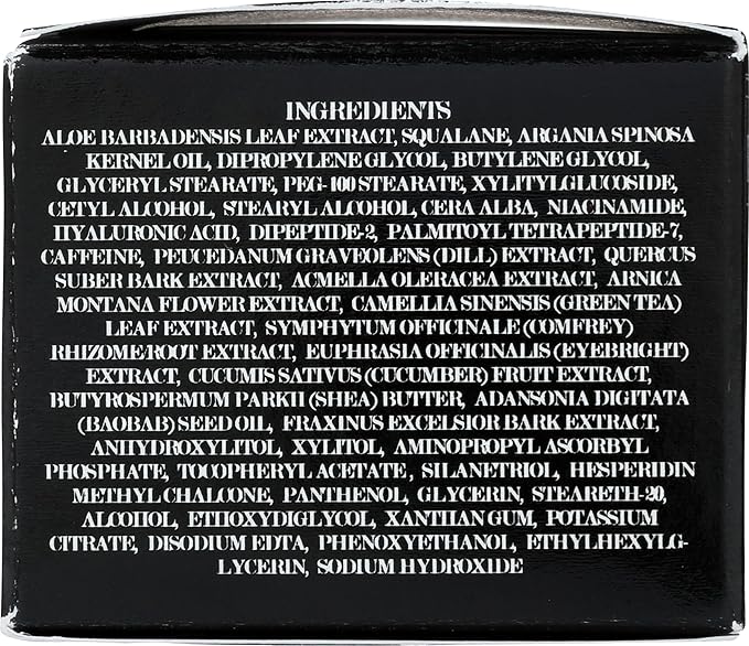 Eye Cream - Helps Wrinkle Reduction, Smoothing Fine Lines, Texture & Brightness with Botanical Infusion of Plant Extracts - Anti-aging, 0.5 oz