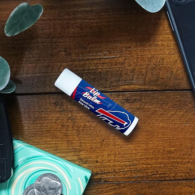FANMATS 34618 Buffalo Bills Smooth Mint SPF 15 Lip Balm