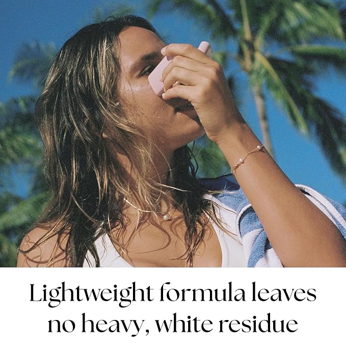 SPF 50 Sheer Mineral Sunscreen Stick - Vegan, Reef Safe, Non-Nano Zinc, Face Sunblock Stick, No White Residue, Pocket Size, Ideal for Travel & Kids .05 oz