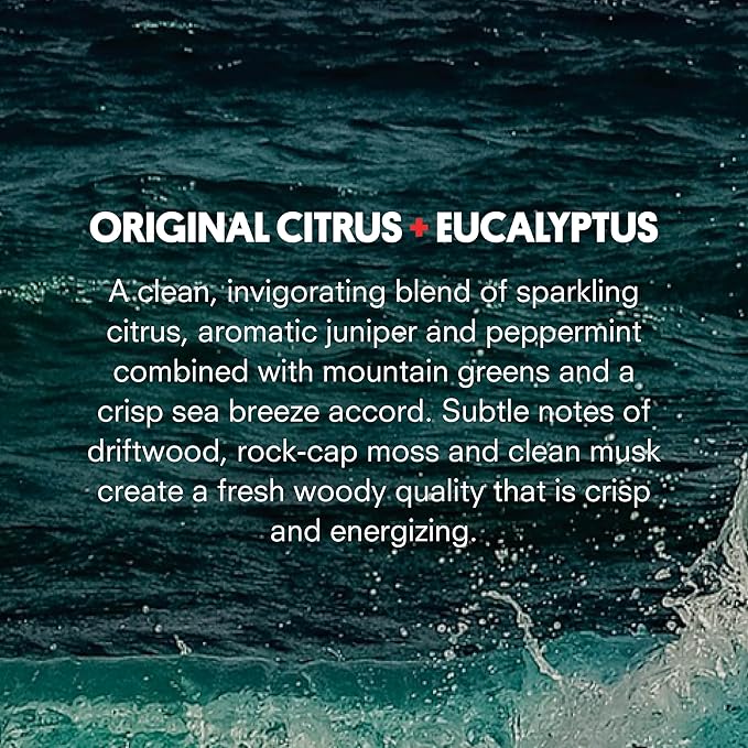 Huron Men’s Cologne - Eau de Parfum for Everyday Wear - Crisp & Invigorating Scent of Citrus, Eucalyptus, Mint & Aromatic Greens - Long Lasting - Safe, Clean Ingredients - 1.7 Fl. Oz.