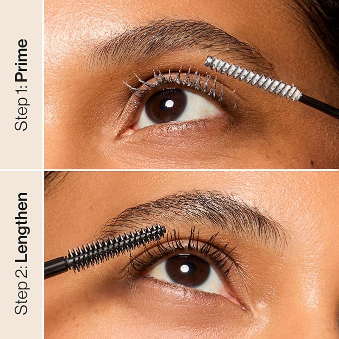 Honest Beauty 2-in-1 Extreme Length Mascara + Lash Primer 3-Pack | EWG Verified + Cruelty Free | 0.27 fl oz each (pack of 3)