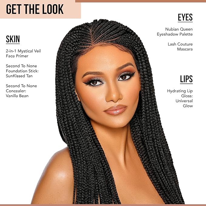 Glamazon Second to None Foundation Stick, Sunkissed Tan, Light-to-Full Coverage, Weightless Makeup With a Glowy Natural Finish