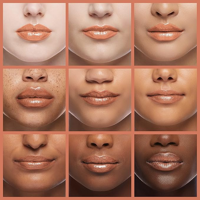 Burt's Bees Lip Balm, Moisturizing Lip Shimmer for Women, for All Day Hydration, with Vitamin E & Coconut Oil, 100% Natural, Apricot, 0.09 Ounce